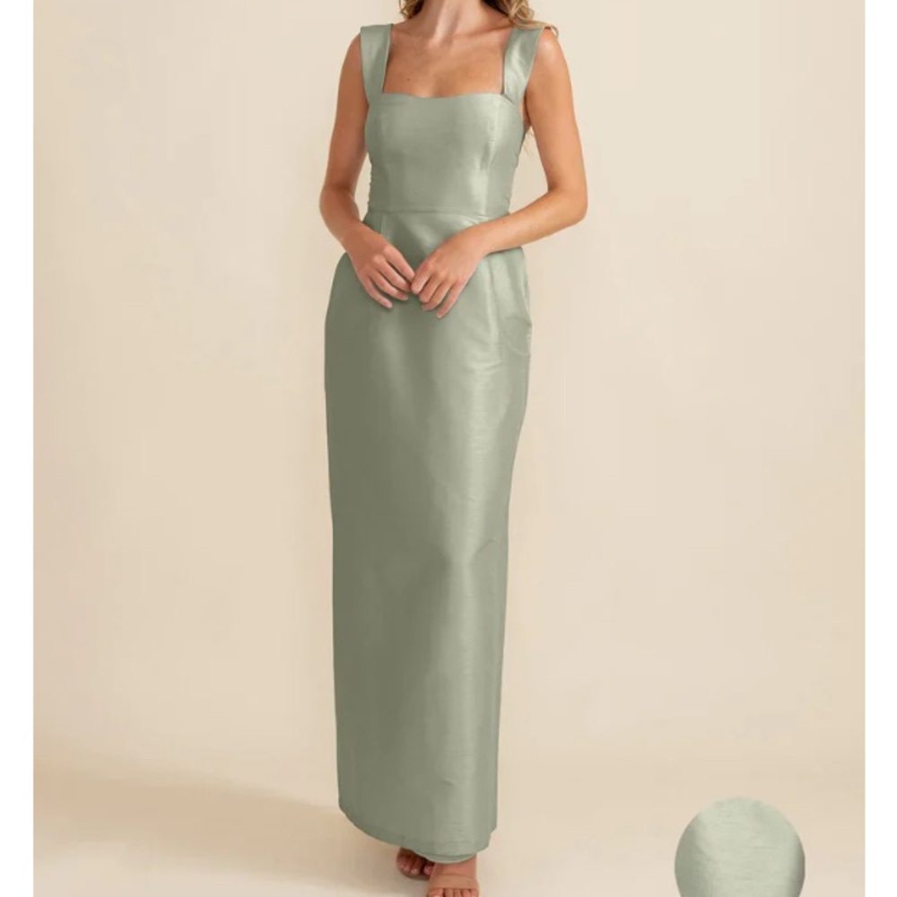 LulaKate Beckett Bodice With Brunch Skirt in Shantung